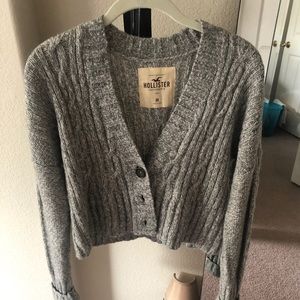 Hollister Cropped Sweater
